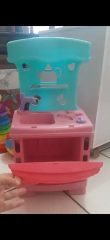 Jogo de Pratos com Talher Brinquedo Cozinha Infantil Acessorios de Comidinha  Menina em Promoção na Americanas