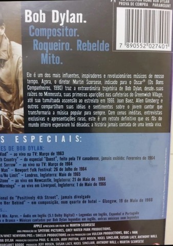 DVD BOB DYLAN DOCUMENTARIO MARTIN SCORSESE NO WAY HOME - Foto 3