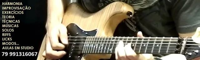 Aulas de Guitarra, Baixo e Violão
