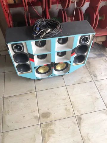 vende-se um mini paredão completo com leds som completo - CDs, DVDs etc -  Vila Vitória, São Luís 1253720590