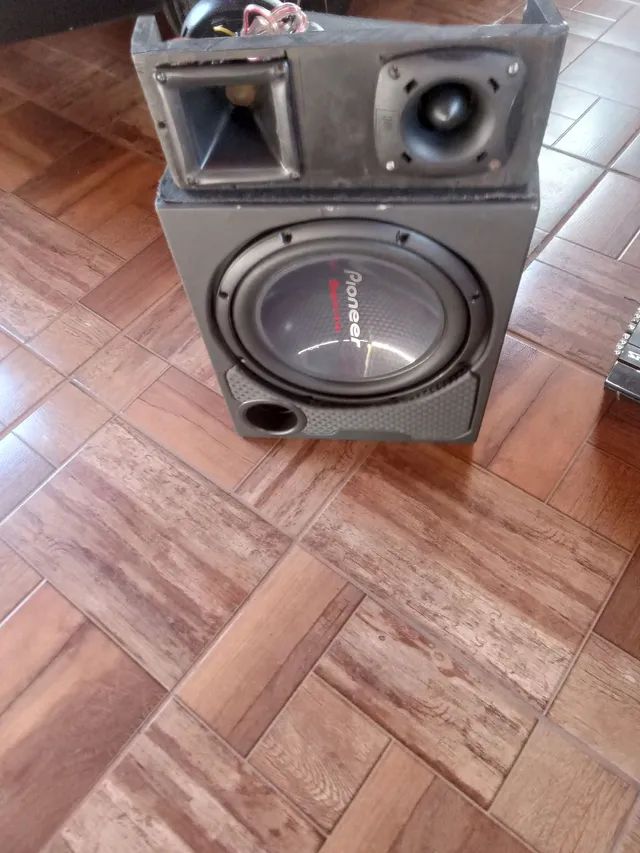 Vendo caixa trio de 12 pioneer 