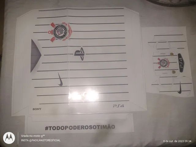 Skin PS4 FAT Corinthians 