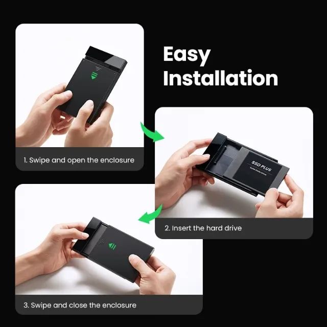 Case SSD e HD Ugreen - Foto 3