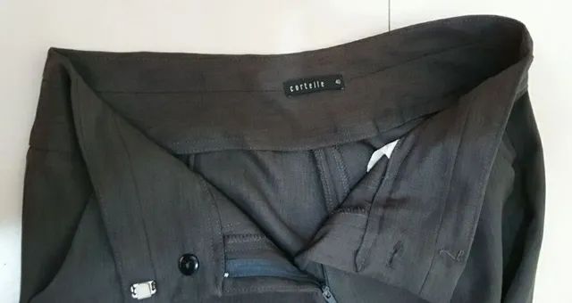 Calça Cortelle feminina cinza tam 40 - Foto 3