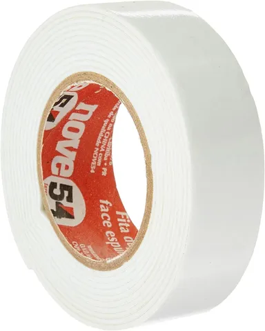 Fita Banana Fixa Tudo Espuma Dupla Face 19mm x 1,5m Nove54