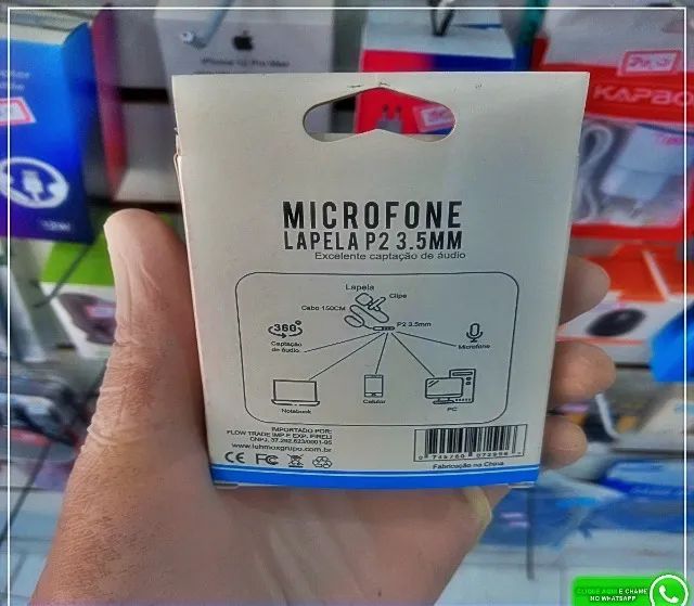 Microfone de Lapela  - Foto 2