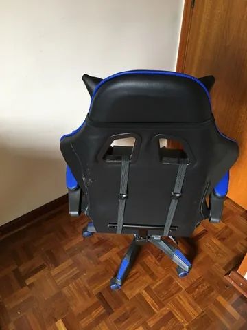 Cadeira Gamer Azul - Foto 2