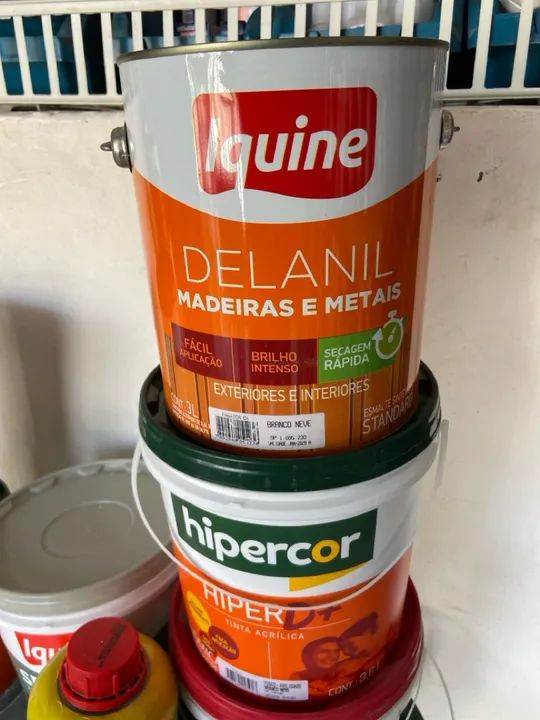 Galão tinta esmalte iquine