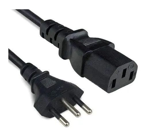 Cabo de Força Energia Atx Tripolar Novo Padrão Monitor/PC - Foto 3