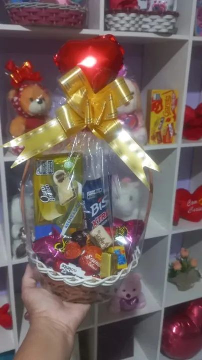 Cesta de chocolates  - Foto 4