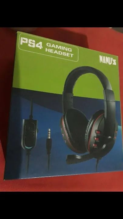Headset Gamer PS4 Nanu's - Novo - Foto 2