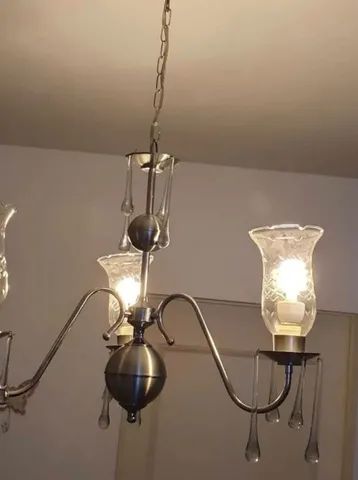 Lustre pendente com gotas - Foto 2