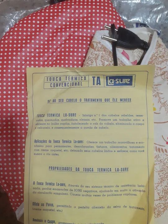 Touca Térmica La-Sure - Inimiga dos Cabelos Rebeldes!