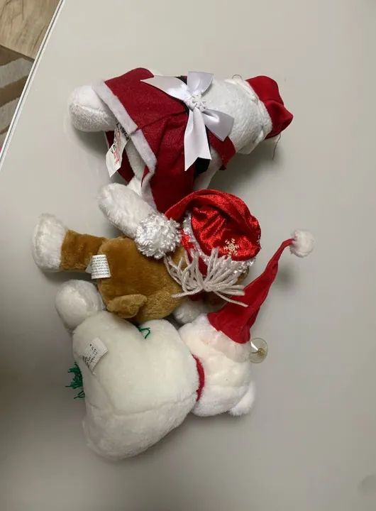 3 bichinhos de pelúcia  - Foto 2