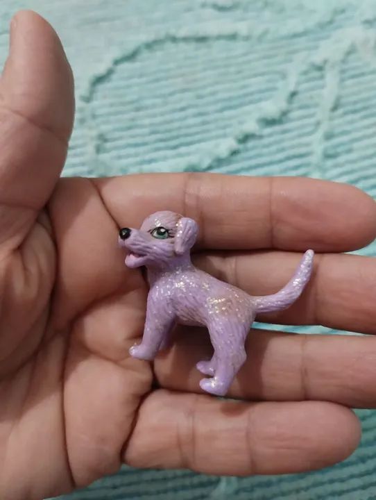 Cachorrinho com glitter Amigos da Polly  - Foto 2