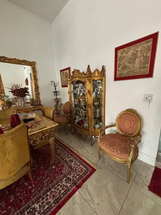 Poltrona clássica em estilo Luís XV - Foto 5