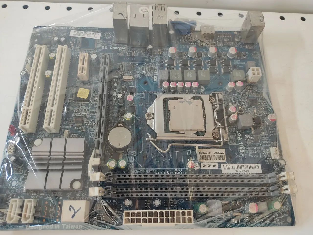 Placa mãe 1155 ECS H6H2-M3 DDR3 com Espelho - Foto 5