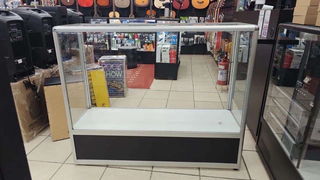 BALCAO VITRINE ALUMINIO - Foto 5