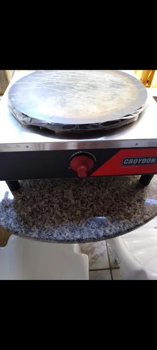 Crepeira Croydon profissional de 1 disco. - Foto 2
