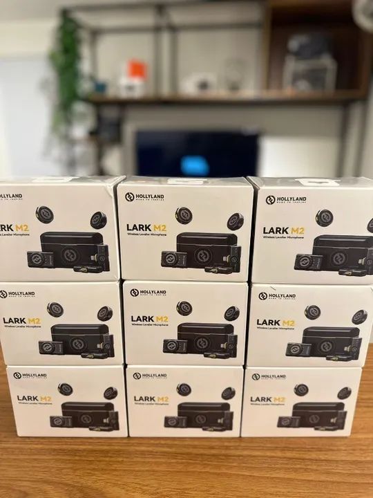 Microfone Lapela Lark M2 Combo - Hollyland