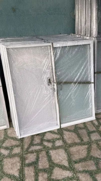 JANELA ALUMÍNIO BRANCO 2 FOLHAS