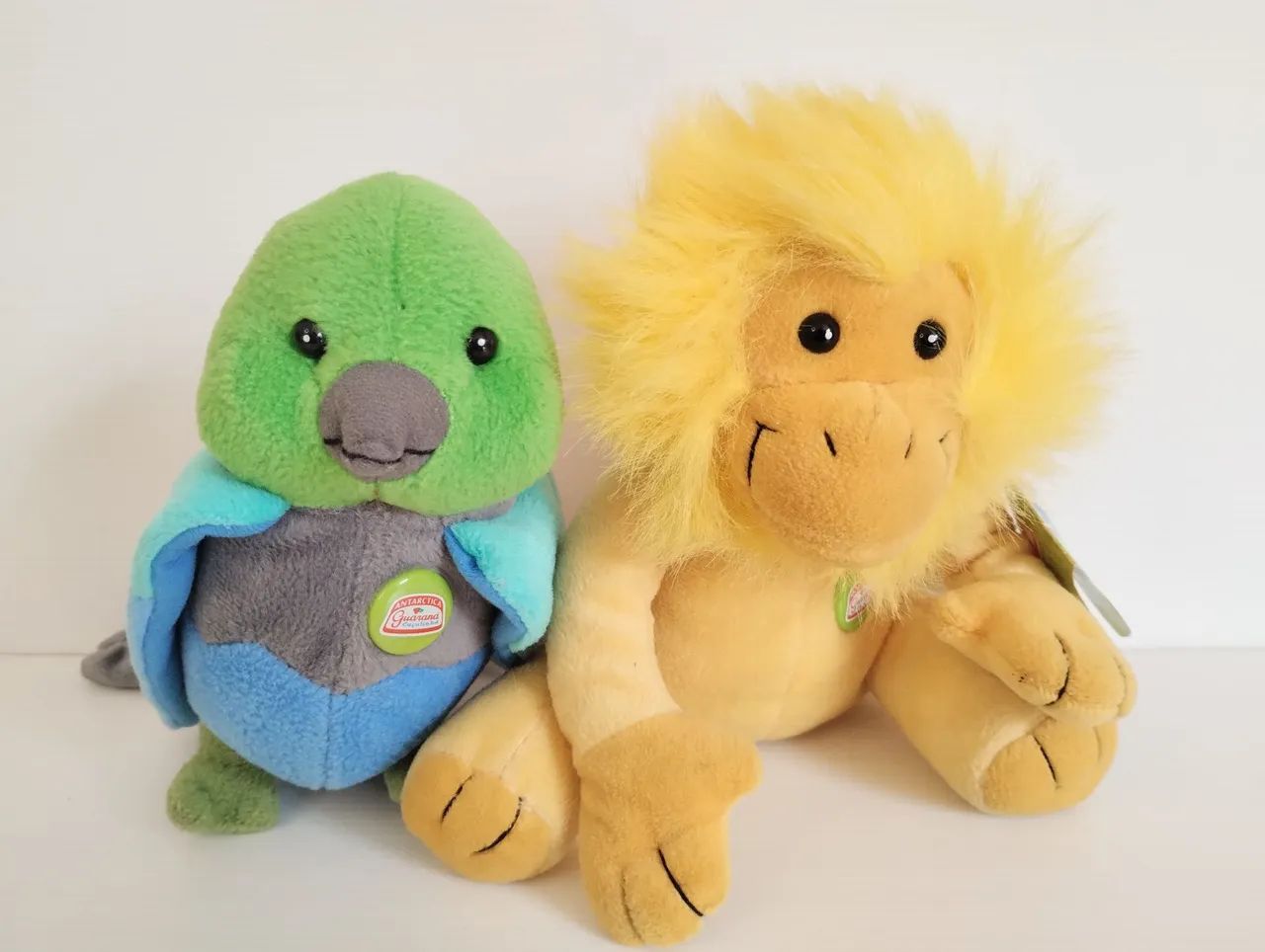 2 Pelúcias Caçulinhas do Brasil, Guaraná Antártica (novos)