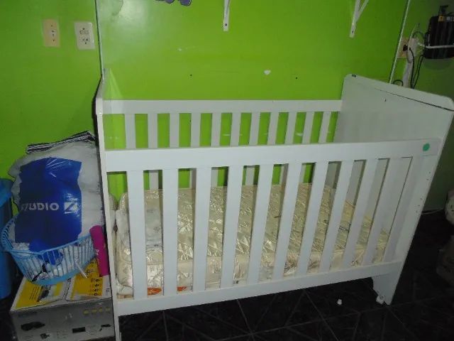 Berço Cama | Completo | Com colchão. - Foto 5