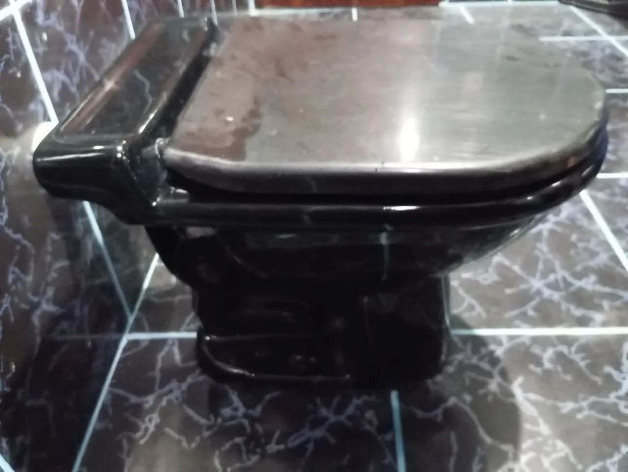 VASO SANITÁRIO PRETO  - Foto 4