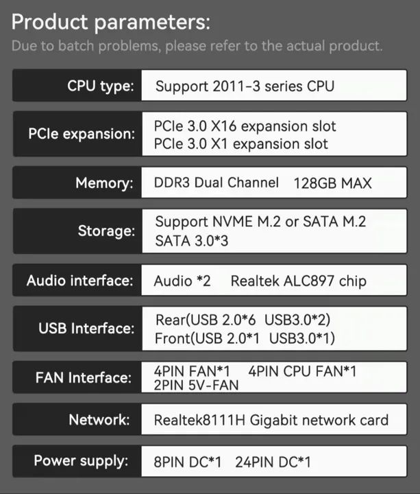 Machinist PR8, M-ATX, DDR3, Xeon, 2011-3 - Foto 5