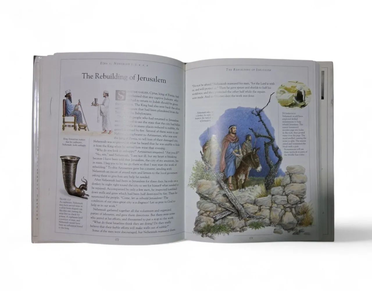 Biblia ilustrada wm inglês  - Foto 4
