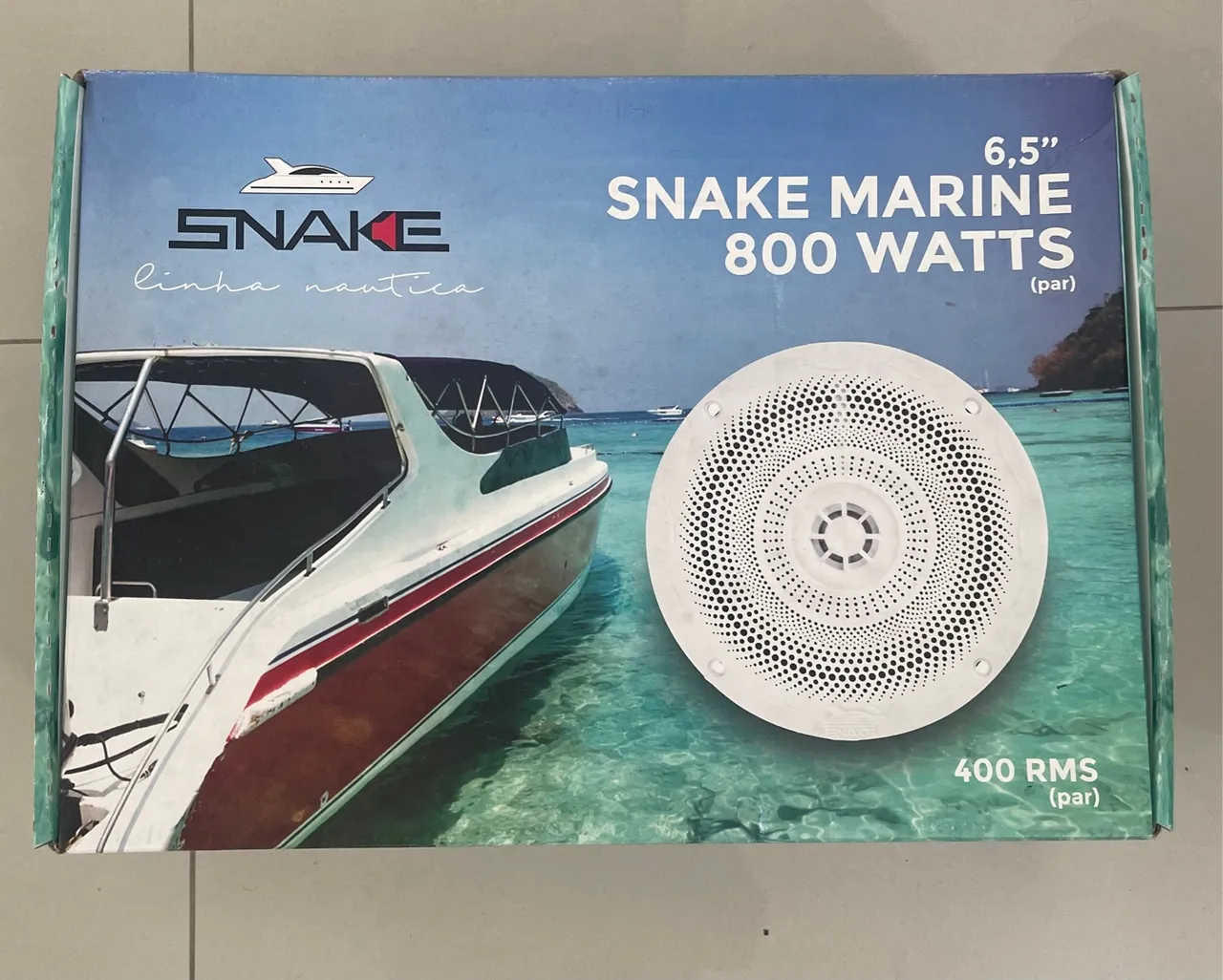 Alto-falante Snake Marine 6.5'' 800W