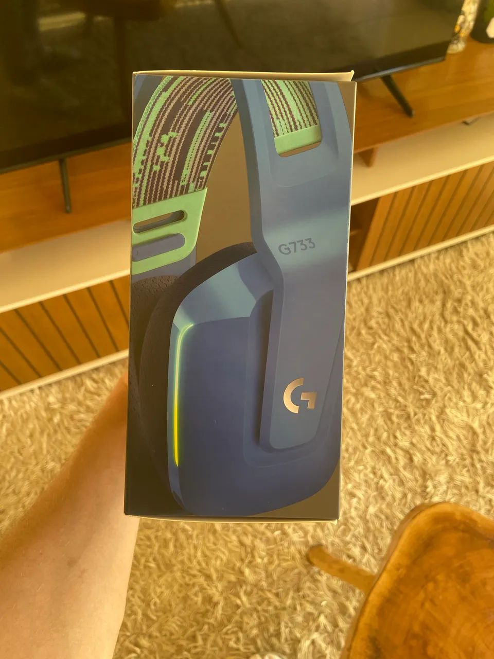 HEADSET LOGITECH G733 NOVO LACRADO - Foto 4