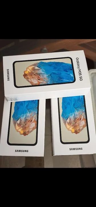 Samsung Galaxy M35 5G - Novo na caixa