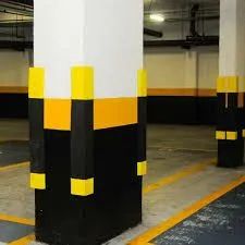 Protetor de quina para estacionamento 