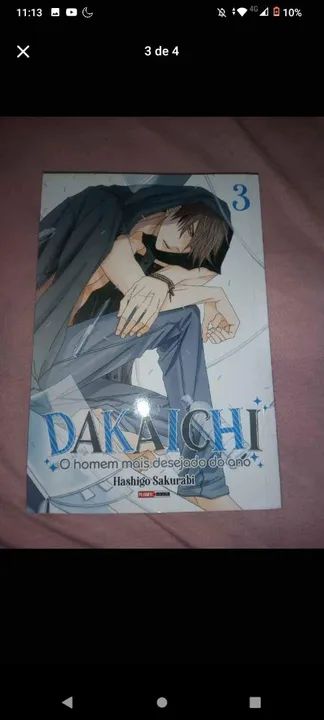Mangá Dakaretai Otoko vols 1,2,3 e 4. - Foto 3