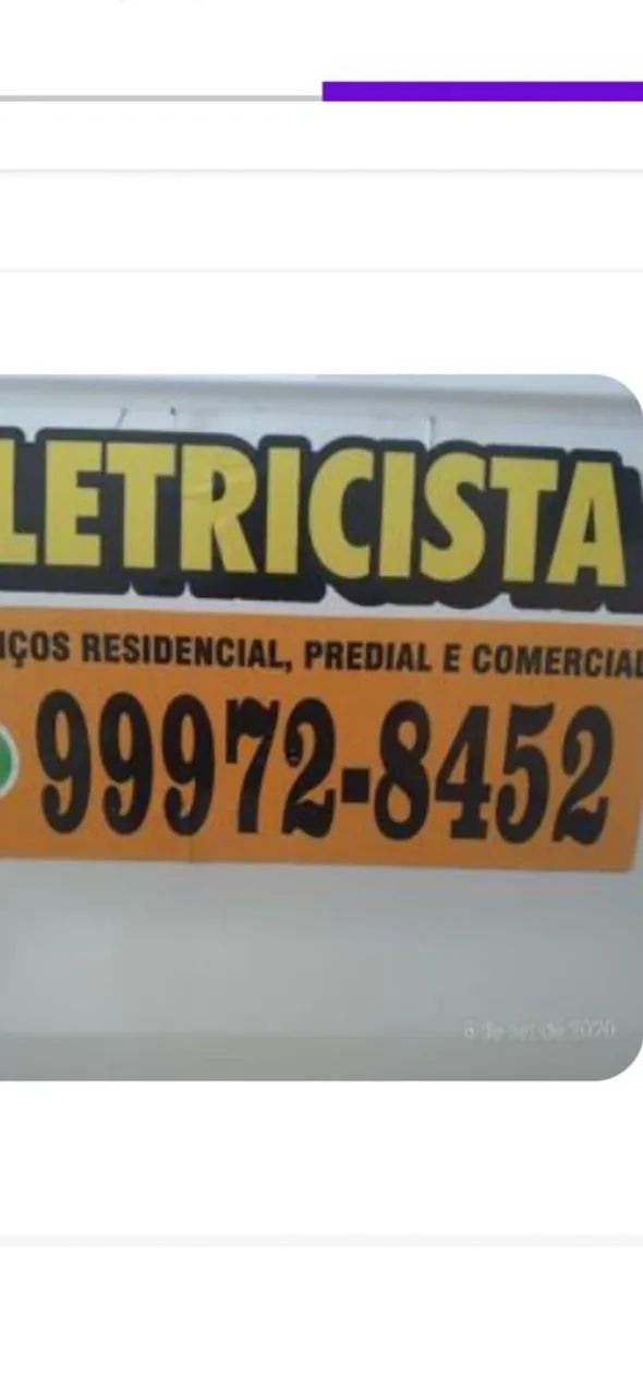 Eletricista autônomo 