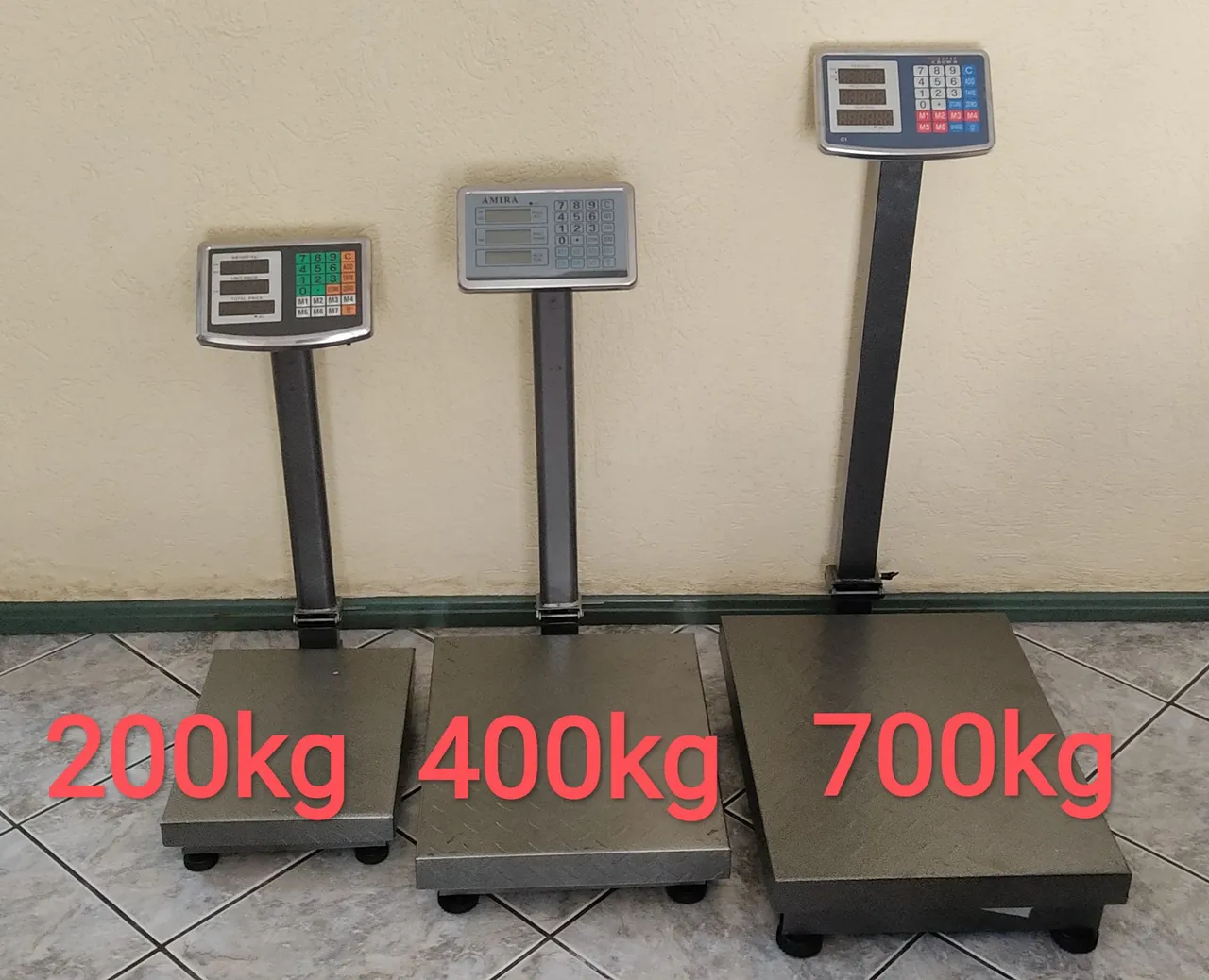 Balança Eletrônica de Plataforma De 200kg a 700kg- Entrega Grátis! Melhor preço da região!