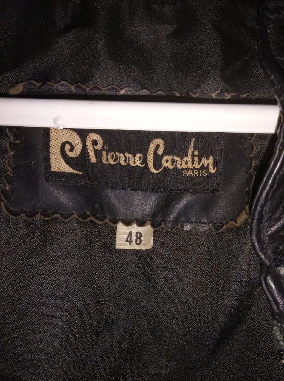 Jaqueta de Couro Masculina PIERRE CARDIN - Foto 4