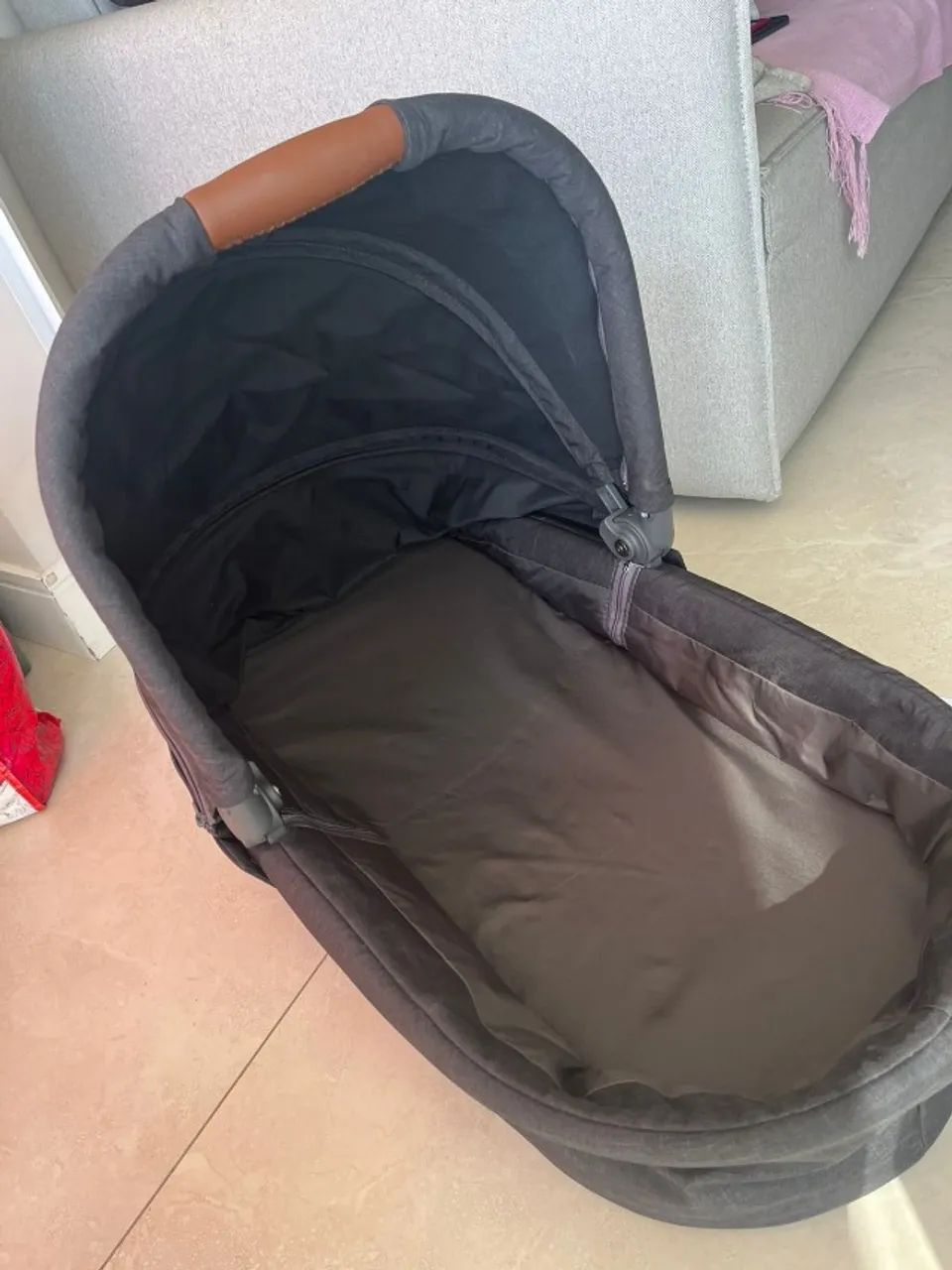 Ótimo estado! Carrinho (COMO 4) + Moisés | ABC Design - Foto 2