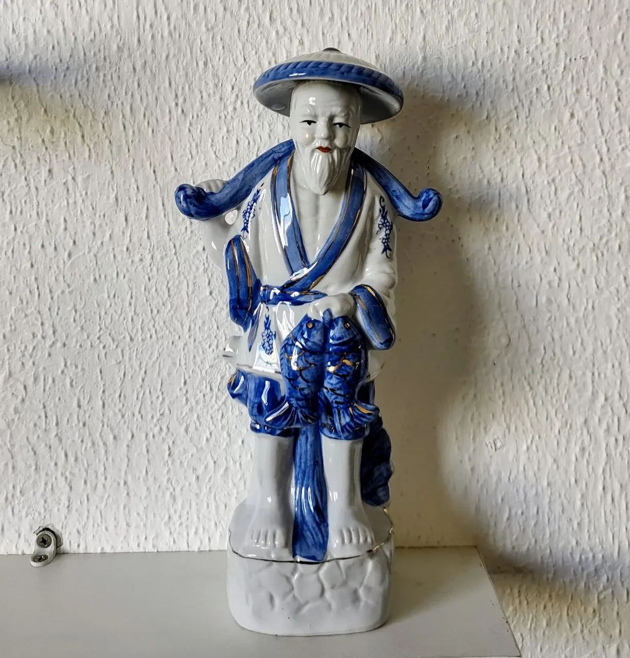 Estátua Pescador Chinês 