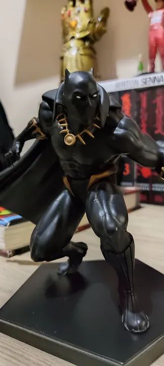 Pantera Negra Art Scale Comics Marvel 1/10 - Iron Studios  - Foto 4
