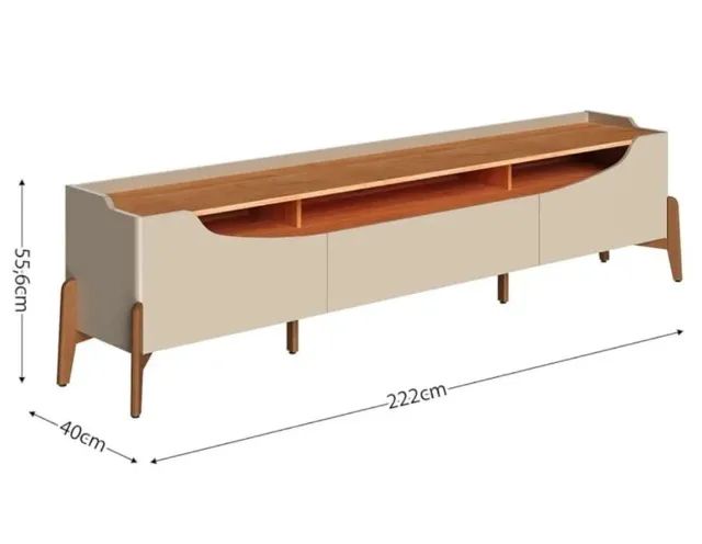 Rack Studio Com Altura  De 55,6Cm - SUPER OFERTA! - Foto 2