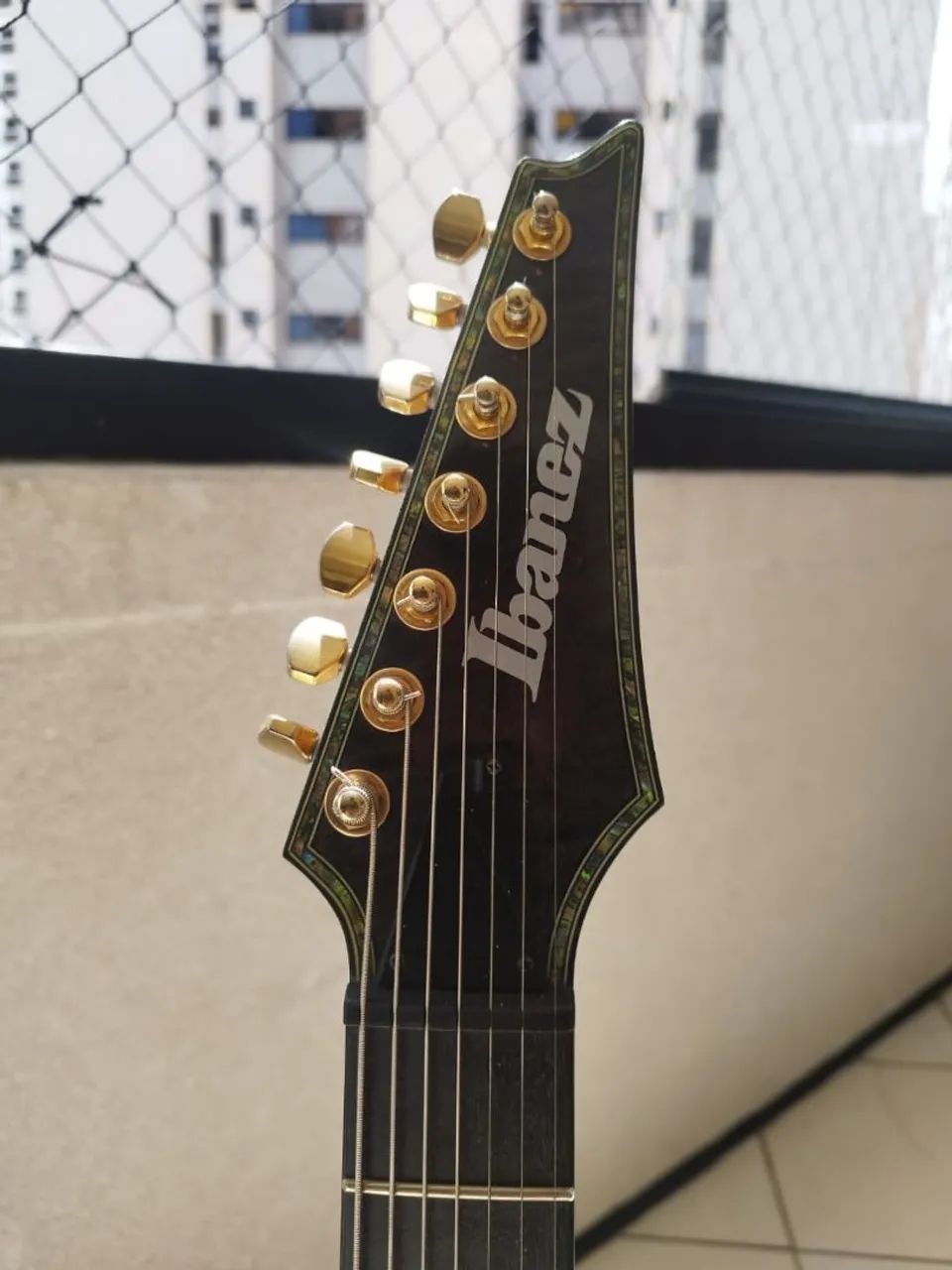 Ibanez 7 Cordas RGIX27FEQM - Iron Label - Instrumentos musicais