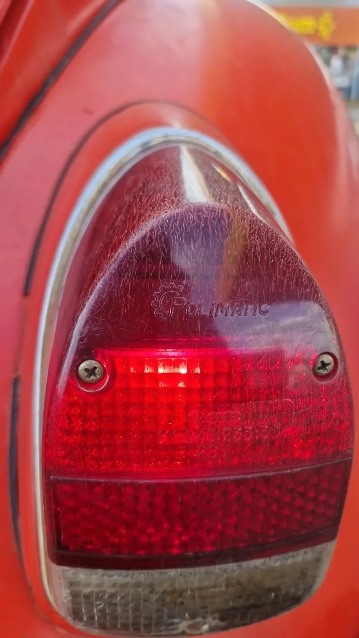 Par lanternas traseiras originais fusca