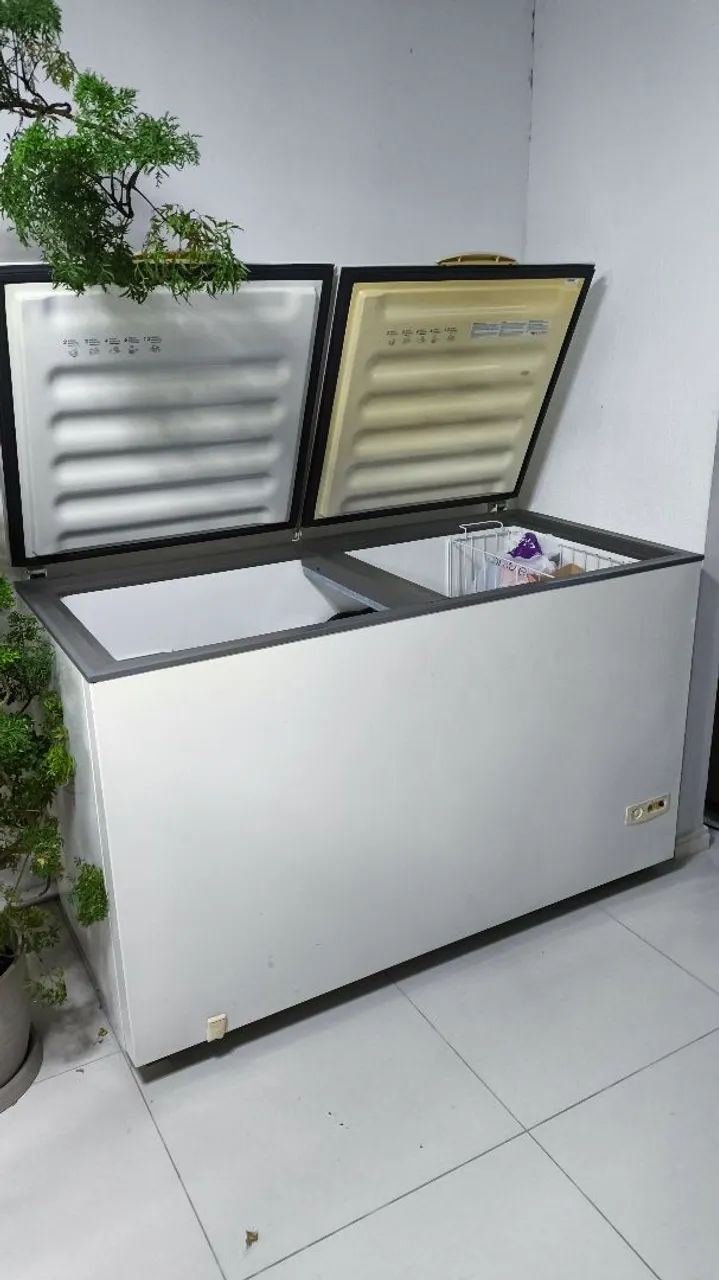 Freezer e Refrigerador Horizontal 519L