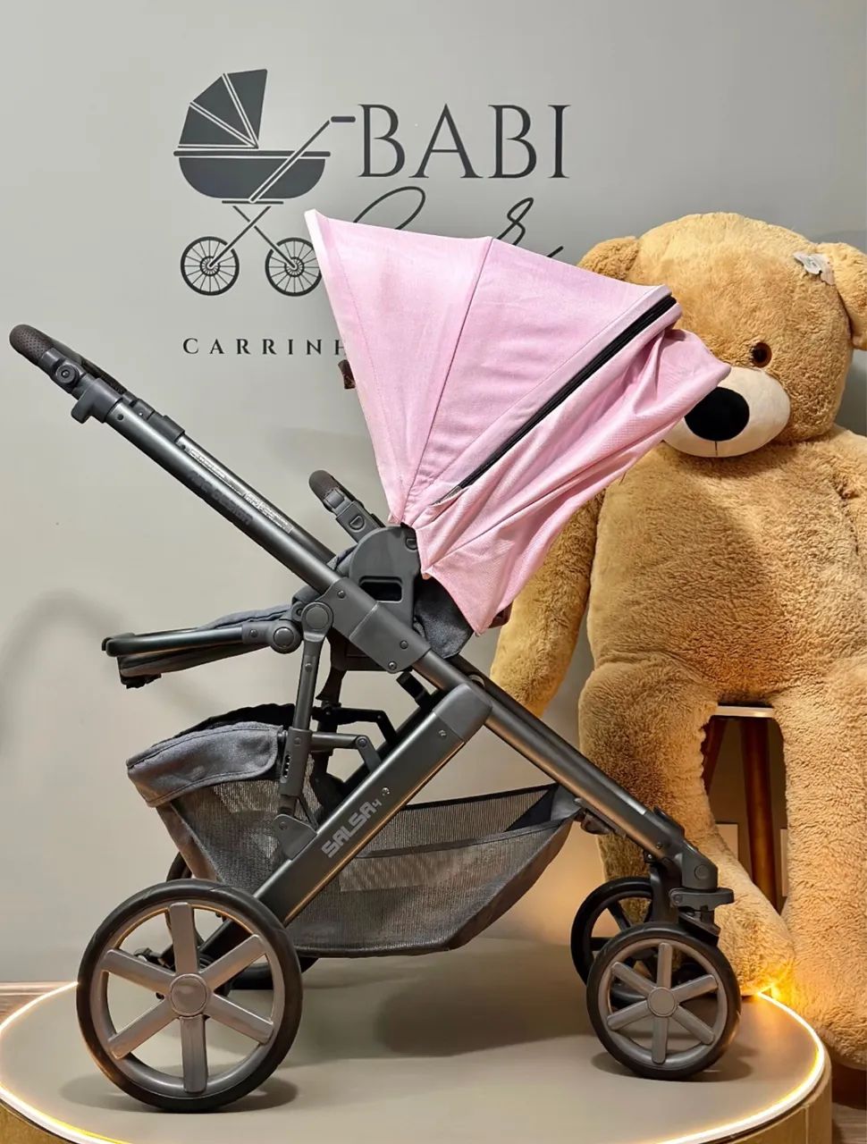 Carrinho de bebê completo - Salsa 4 abc design  - Foto 2