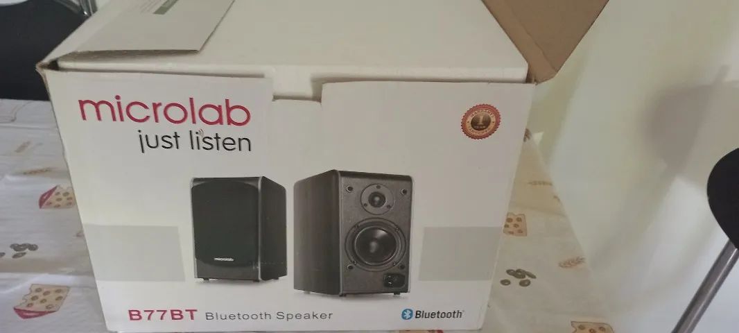 CAIXAS DE SOM MICROLAB B77BT NOVAS (NA CAIXA  - Foto 2
