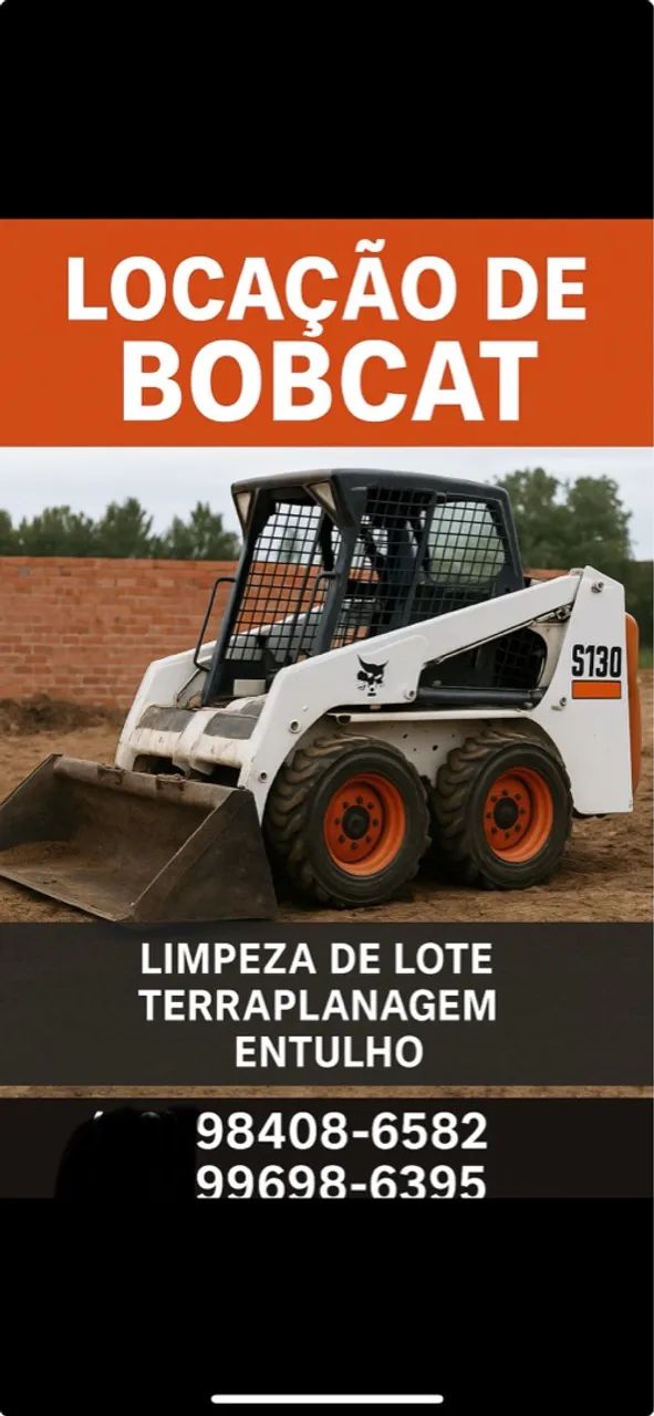 Bob cat para sua obra