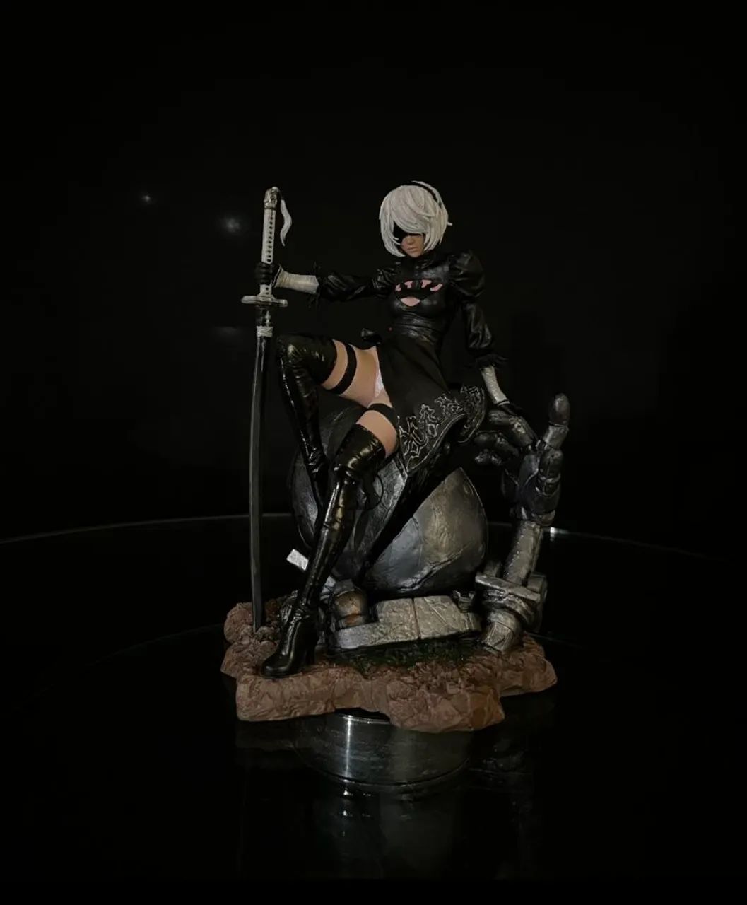 2B Action Figures - Nier Automata, Impressão 3d em Resina - Foto 4
