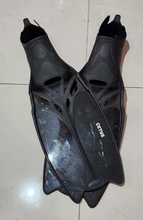 Kit nadadeira e snorkel cetus 41-42 - Foto 5